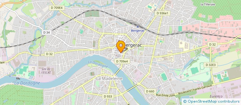 localisation de l'entreprise SCI DU 3 R DE LA BRECHE à BERGERAC