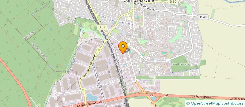 localisation de l'entreprise SCI DU 3 REAUMUR  COMBS-LA-VILLE