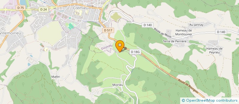 localisation de l'entreprise SCI DU 3 ROUTE DE VIENNE  DIZIMIEU