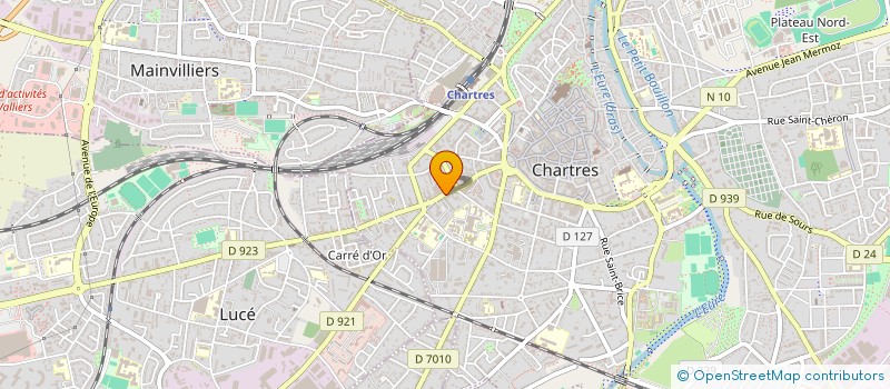 localisation de l'entreprise SCI DU 3 RUE D'ARGENTEUIL A PARIS à CHARTRES