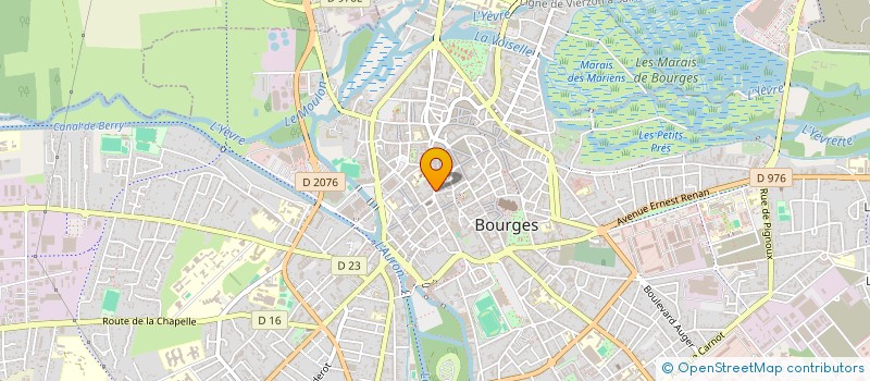 localisation de l'entreprise SCI DU 3 RUE DELIDON  BOURGES