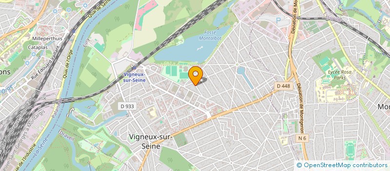 localisation de l'entreprise SCI DU 3 RUE DES EGLANTIERS à VIGNEUX-SUR-SEINE