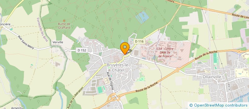 localisation de l'entreprise SCI DU 3 RUE DES TERREAUX  BRUYERES-LE-CHATEL