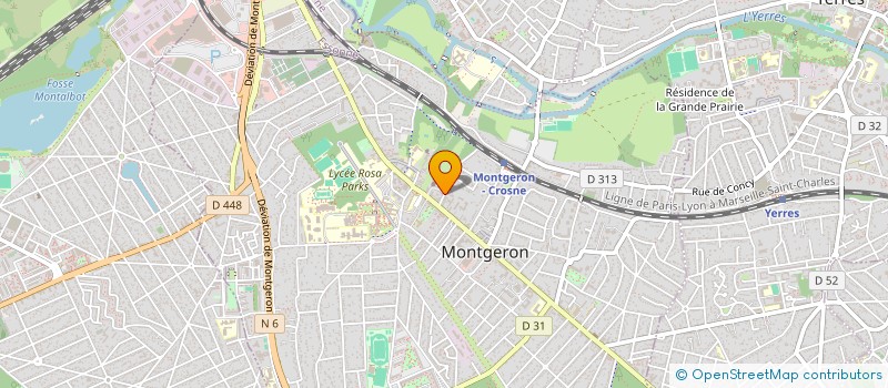 localisation de l'entreprise SCI DU 3 RUE DU DOCTEUR LEON DECLAIRE à MONTGERON