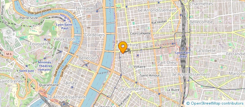 localisation de l'entreprise SCI DU 3 RUE GUY COLOMBET  LYON