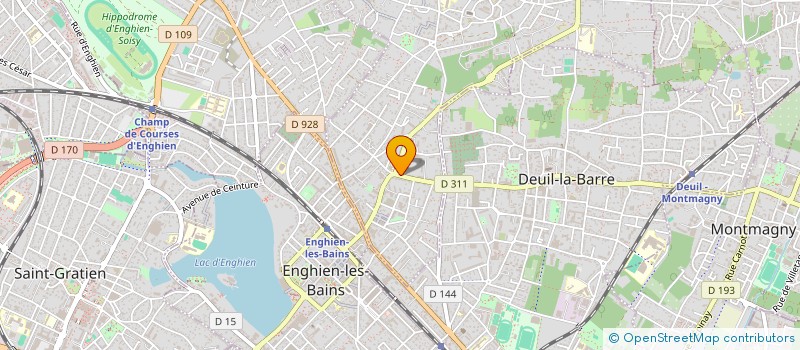 localisation de l'entreprise SCI DU 3 RUE LUCIEN PERQUEL à MONTMORENCY