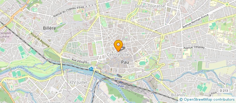 localisation de l'entreprise SCI DU 3 RUE SAINT JACQUES à PAU