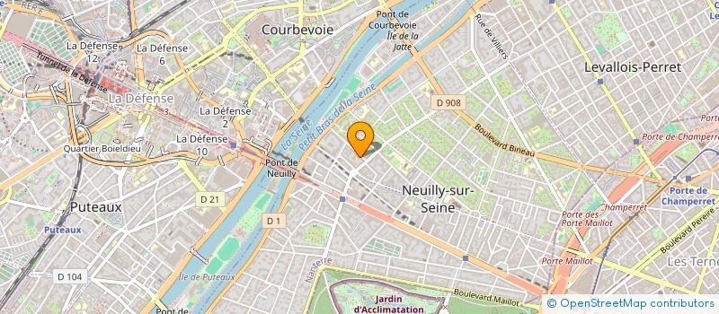 localisation de l'entreprise SCI DU 3 RUE SOYER à NEUILLY-SUR-SEINE