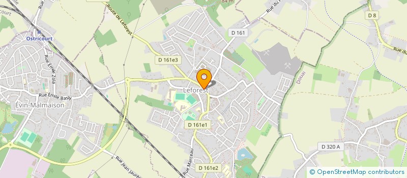 localisation de l'entreprise SCI DU 3 RUE VOLTAIRE  LEFOREST