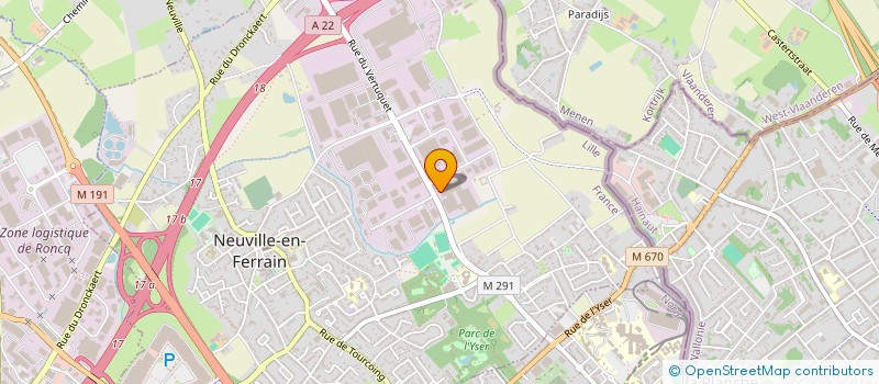 localisation de l'entreprise SCI DU 30-32 RUE DU VERTUQUET à NEUVILLE-EN-FERRAIN