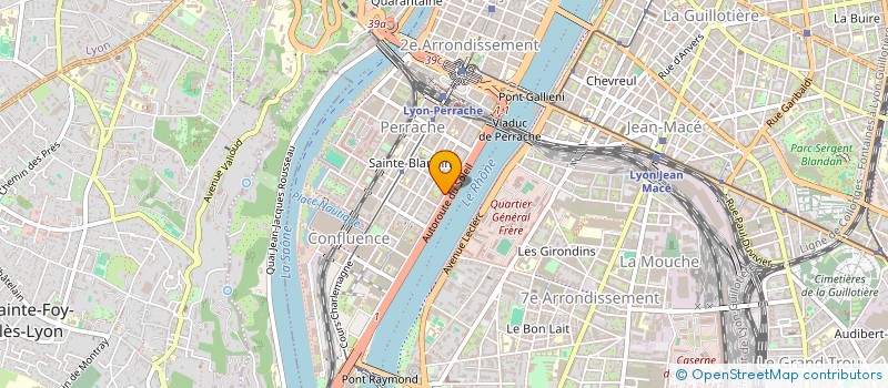 localisation de l'entreprise SCI DU 30  LYON