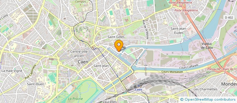 localisation de l'entreprise SCI DU 30 AV EDOUARD VAILLANT A SURESNES  CAEN