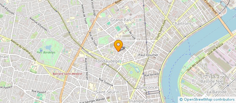 localisation de l'entreprise SCI DU 30 DE LASSEPPE  BORDEAUX