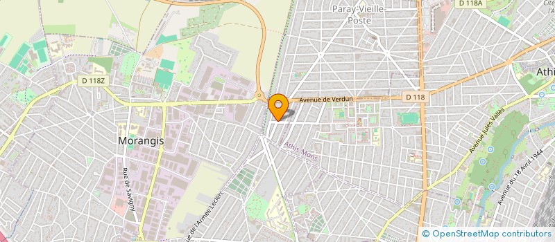 localisation de l'entreprise SCI DU 30 ET 32 RUE DES PRIMEVERES à PARAY-VIEILLE-POSTE