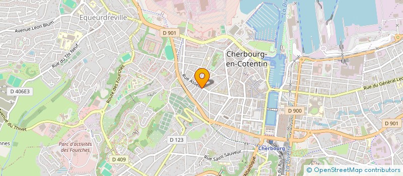 localisation de l'entreprise SCI DU 30 QUAI ALEXANDRE III à CHERBOURG-EN-COTENTIN