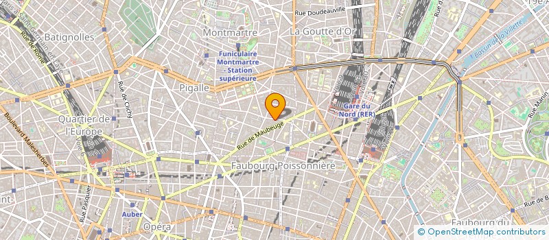 localisation de l'entreprise SCI DU 30 R LA ROCHEFOUCAULD à PARIS