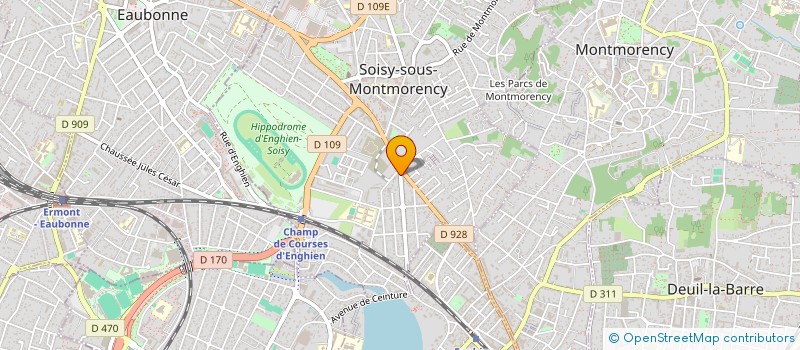 localisation de l'entreprise SCI DU 30 RUE DE PARIS à SOISY-SOUS-MONTMORENCY