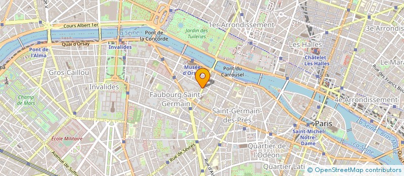 localisation de l'entreprise SCI DU 30 RUE DU BAC 75007 PARIS REP PAR  PARIS