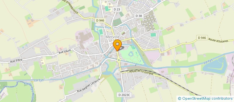 localisation de l'entreprise SCI DU 30 RUE DU GENERAL DE GAULLE  MERVILLE