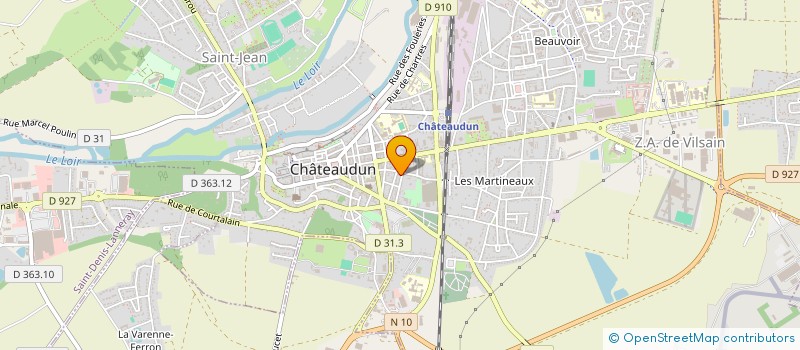 localisation de l'entreprise SCI DU 30 RUE MAURICE TENINE à CHATEAUDUN
