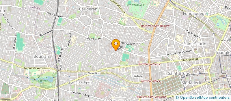 localisation de l'entreprise SCI DU 30 RUE MESTRE  BORDEAUX