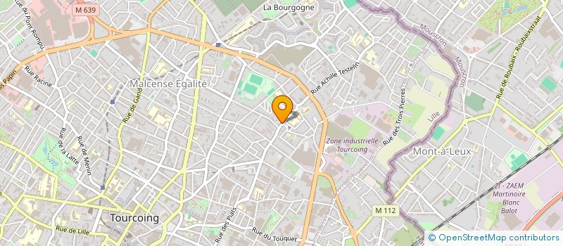 localisation de l'entreprise SCI DU 309 RUE DE LA CROIX ROUGE  TOURCOING