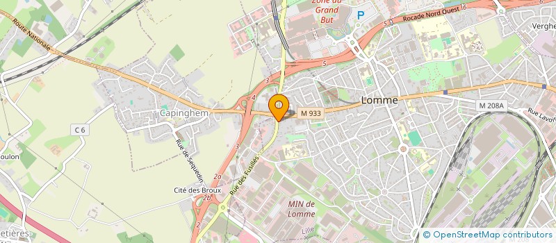 localisation de l'entreprise SCI DU 31 à LILLE