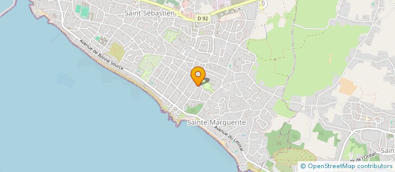 localisation de l'entreprise SCI DU 31 AVENUE DES BLEUETS à PORNICHET