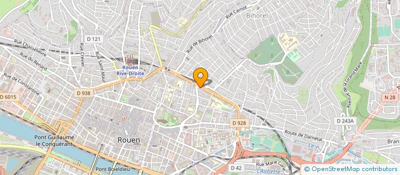 localisation de l'entreprise SCI DU 31 BD DE L YSER à ROUEN