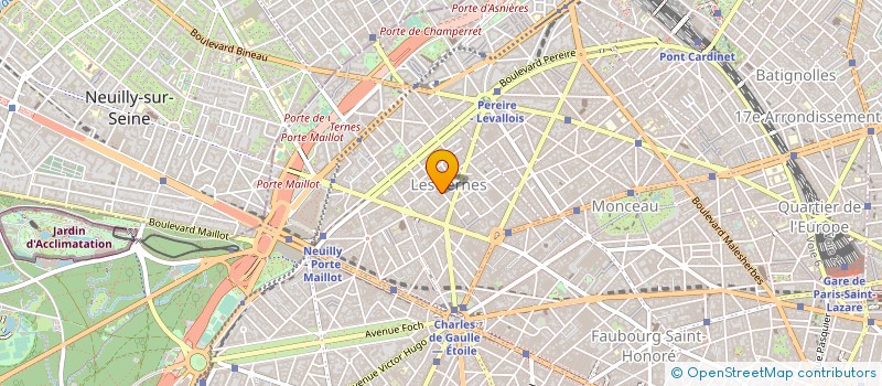 localisation de l'entreprise SCI DU 31 RUE DE BAYEN à PARIS