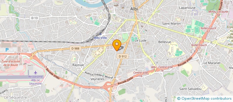 localisation de l'entreprise SCI DU 31 RUE DES PAVILLONS à ALBI