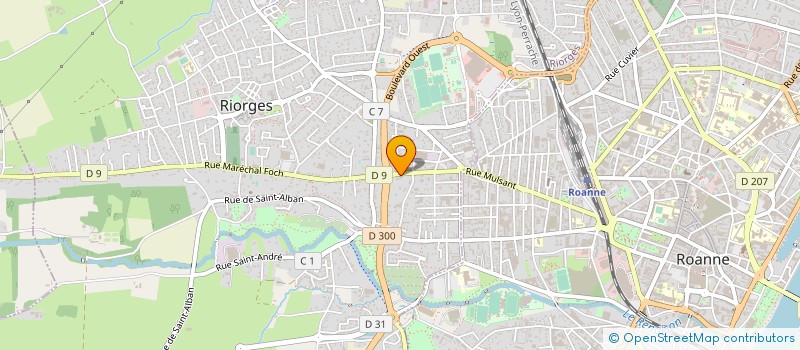 localisation de l'entreprise SCI DU 31 RUE SAINT LEGER à RIORGES