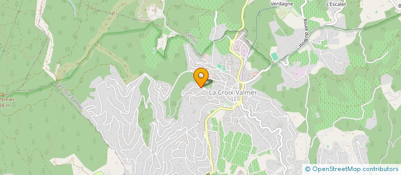 localisation de l'entreprise SCI DU 318 à LA CROIX VALMER