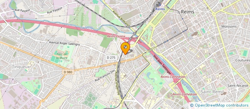 localisation de l'entreprise SCI DU 32-34 AVENUE DE PARIS  REIMS