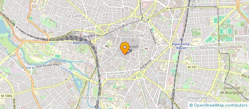 localisation de l'entreprise SCI DU 32-34 RUE AMIRAL ROUSSIN A DIJON à DIJON