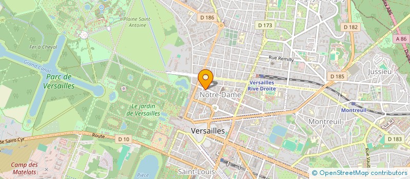localisation de l'entreprise SCI DU 32 à VERSAILLES