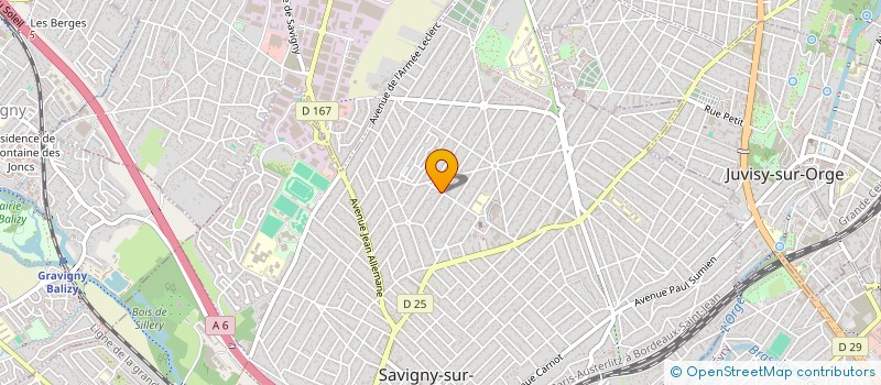 localisation de l'entreprise SCI DU 32 AVENUE DES ECOLES à SAVIGNY-SUR-ORGE