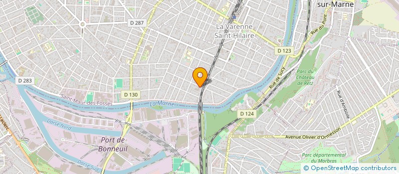 localisation de l'entreprise SCI DU 32 BIS AV DENFERT ROCHEREAU à SAINT-MAUR-DES-FOSSES