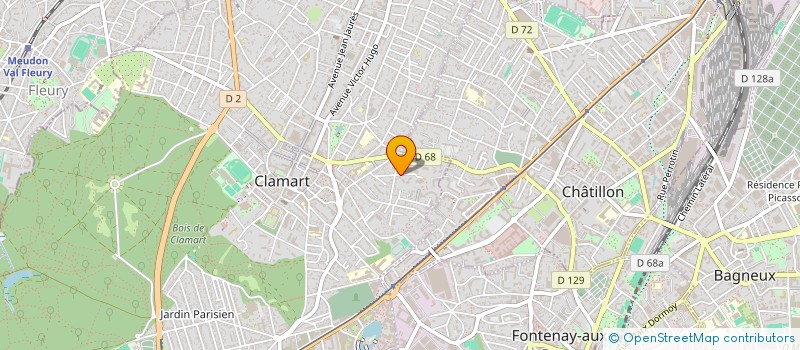 localisation de l'entreprise SCI DU 32 DE LA NOISE A CLAMART à CLAMART