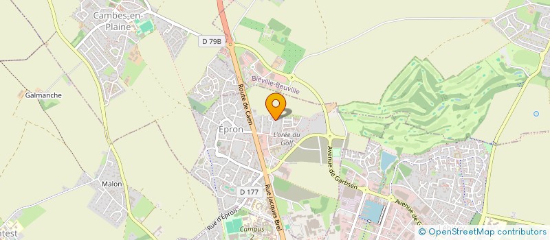 localisation de l'entreprise SCI DU 32 RUE DE LA CAVE  EPRON