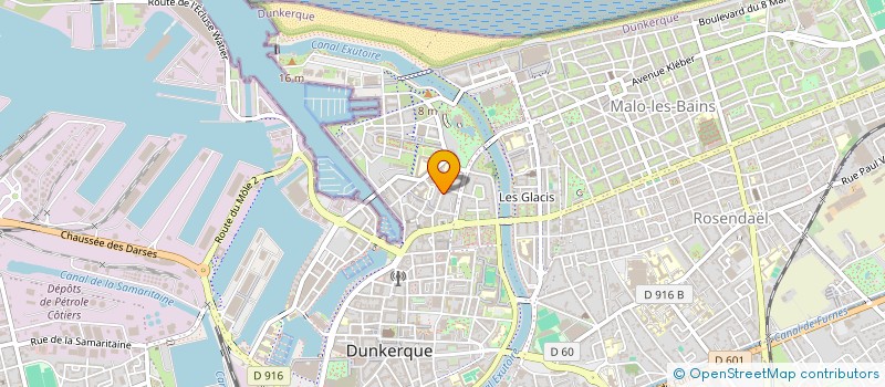 localisation de l'entreprise SCI DU 32 RUE DE LA REPUBLIQUE à DUNKERQUE