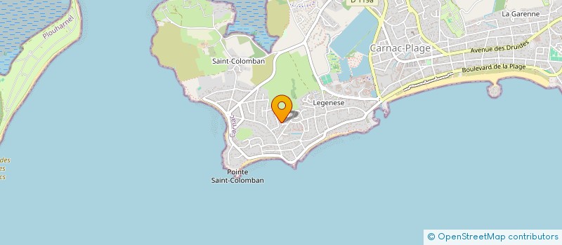 localisation de l'entreprise SCI DU 32 RUE DES AMARANTES  CARNAC