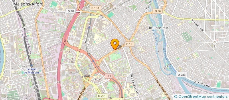 localisation de l'entreprise SCI DU 32 RUE DES MECHES à CRETEIL