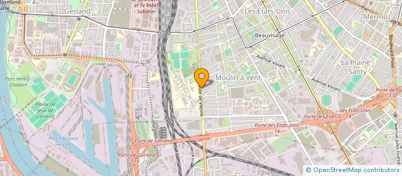 localisation de l'entreprise SCI DU 329 SUD  VENISSIEUX