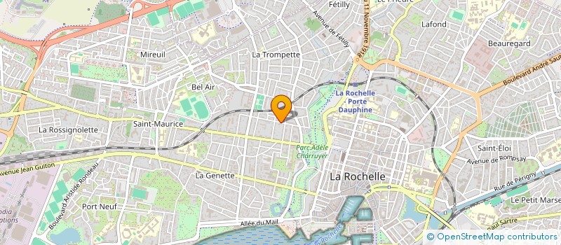localisation de l'entreprise SCI DU 33 FERRER  LA ROCHELLE