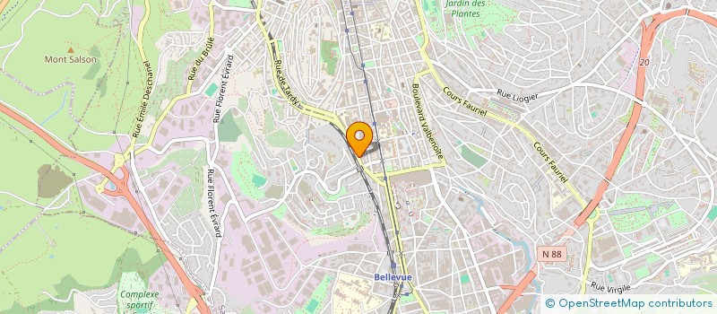 localisation de l'entreprise SCI DU 33 R DAGUERRE  SAINT-ETIENNE