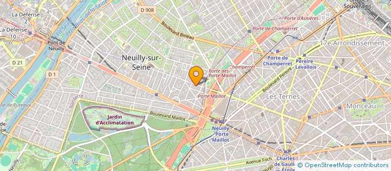 localisation de l'entreprise SCI DU 33 ROULE à NEUILLY-SUR-SEINE