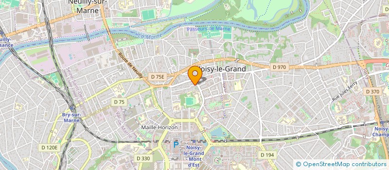 localisation de l'entreprise SCI DU 33 RUE CARNOT à NOISY-LE-GRAND