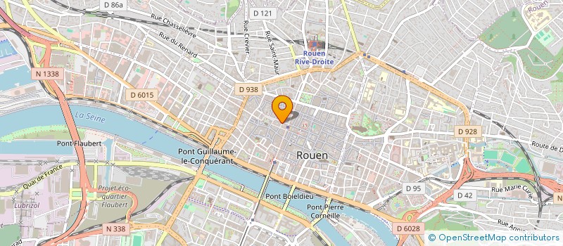 localisation de l'entreprise SCI DU 33 RUE ECUYERE  ROUEN