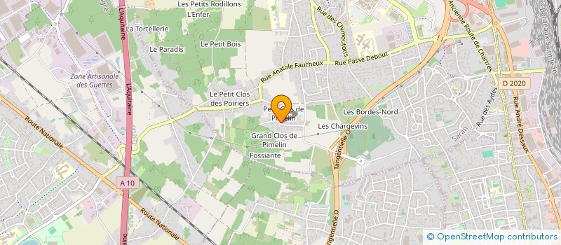 localisation de l'entreprise SCI DU 335 R DE PIMELIN à SARAN